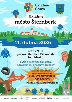 plakát Ukliďme Česko 