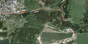 Mapa -  jak se dostat ke kompostárně? 